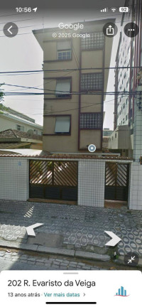 Apartamento com 2 Quartos à Venda, 60 m² em Campo Grande - Santos