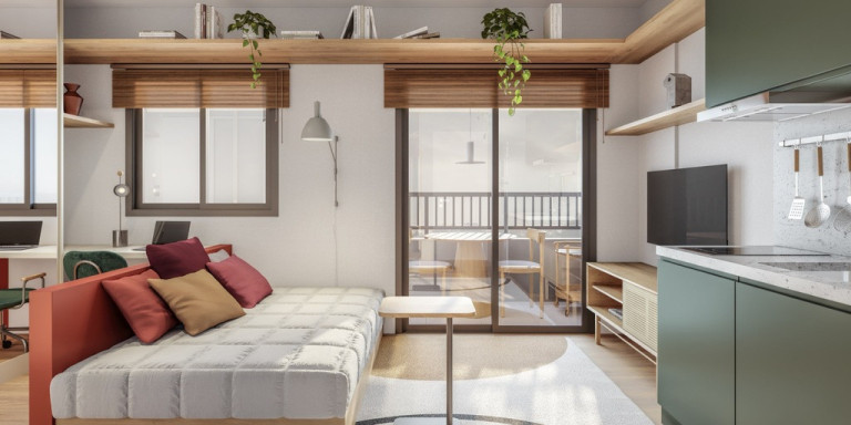 Imagem Apartamento com 2 Quartos à Venda, 35 m² em Vila Madalena - São Paulo Imagem Apartamento com 2 Quartos à Venda, 35 m² em Vila Madalena - São Paulo