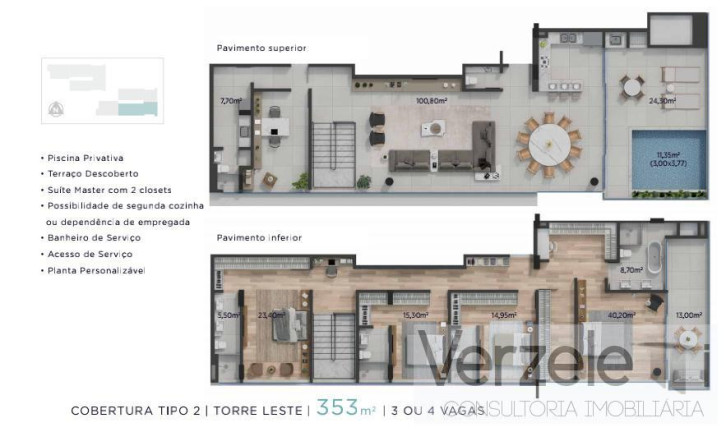 Imagem Apartamento com 4 Quartos à Venda, 176 m² em Praia Brava De Itajaí - Itajaí Imagem Apartamento com 4 Quartos à Venda, 176 m² em Praia Brava De Itajaí - Itajaí
