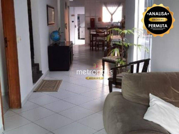 Sobrado com 3 Quartos à Venda, 196 m² em Jardim - Santo André