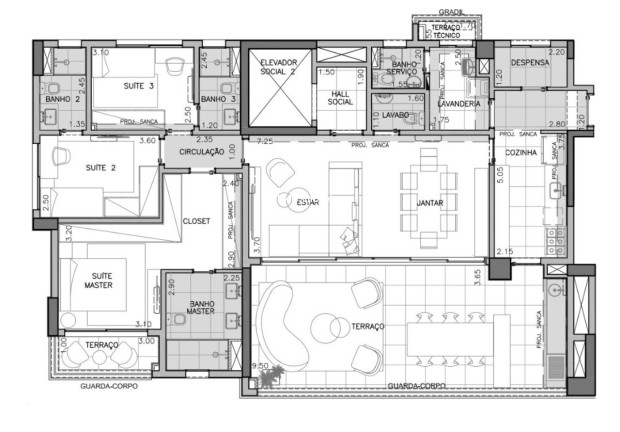 Imagem Imóvel com 3 Quartos à Venda, 166 m² em Campo Belo - São Paulo Imagem Imóvel com 3 Quartos à Venda, 166 m² em Campo Belo - São Paulo