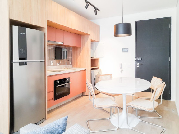 Imagem Apartamento com 1 Quarto para Alugar, 43 m² em Consolação - São Paulo