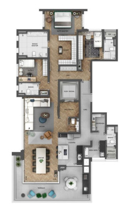 Imagem Apartamento com 3 Quartos à Venda, 315 m² em Jardim Paulista - São Paulo