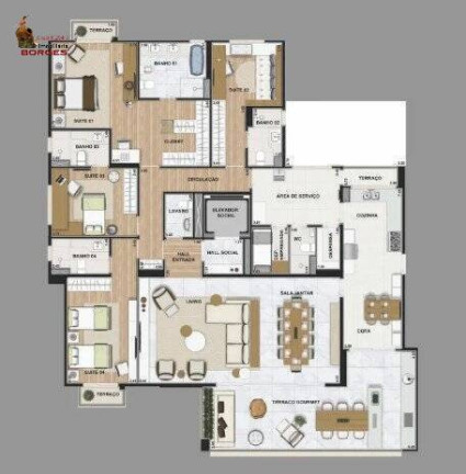 Imagem Apartamento com 4 Quartos à Venda, 246 m² em Vila Mariana - São Paulo