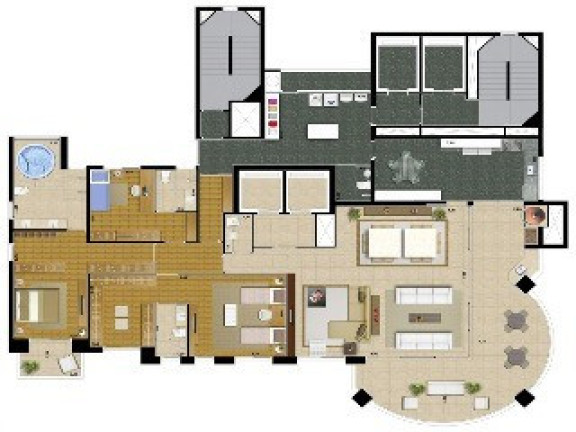 Imagem Apartamento com 4 Quartos à Venda, 297 m² em Jardim Anália Franco - São Paulo Imagem Apartamento com 4 Quartos à Venda, 297 m² em Jardim Anália Franco - São Paulo