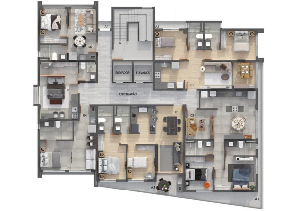Imagem Studio com 1 Quarto à Venda, 24 m² em Manaíra - João Pessoa