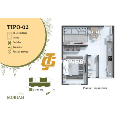 Imagem Apartamento com 1 Quarto à Venda, 35 m² em Cedros - Camboriú Imagem Apartamento com 1 Quarto à Venda, 35 m² em Cedros - Camboriú