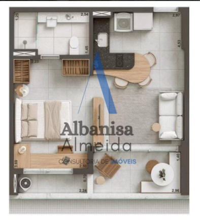 Imagem Apartamento com 1 Quarto à Venda, 28 m² em Aldeota - Fortaleza Imagem Apartamento com 1 Quarto à Venda, 28 m² em Aldeota - Fortaleza