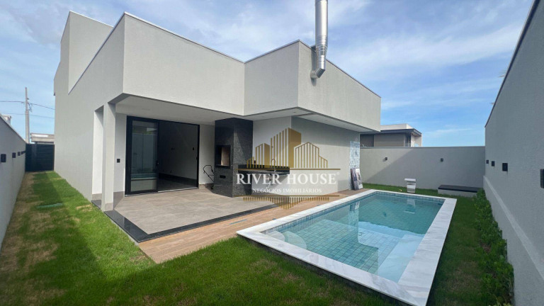 Imagem Casa com 3 Quartos à Venda, 285 m² em Condomínio Residencial Florais Da Mata - Várzea Grande
