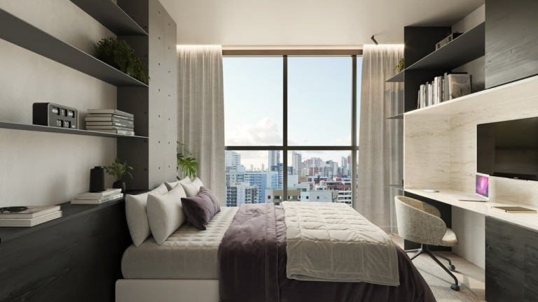 Imagem Apartamento com 1 Quarto à Venda, 43 m² Imagem Apartamento com 1 Quarto à Venda, 43 m²