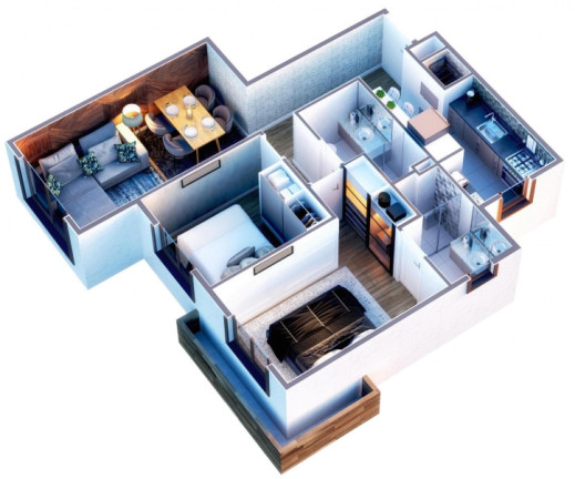 Imagem Apartamento com 2 Quartos à Venda, 62 m² em Dutra - Gramado
