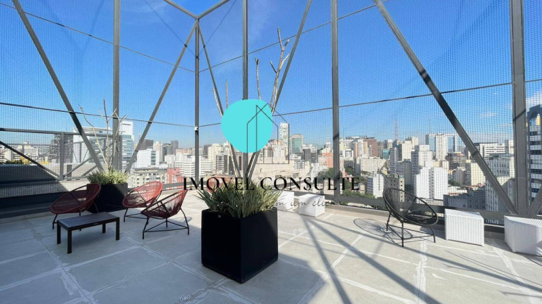 Imagem Apartamento com 1 Quarto para Alugar, 32 m² em Consolação - São Paulo