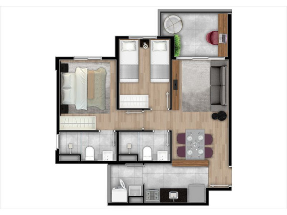 Imagem Apartamento com 2 Quartos à Venda, 52 m² em Vila Zelina - São Paulo Imagem Apartamento com 2 Quartos à Venda, 52 m² em Vila Zelina - São Paulo