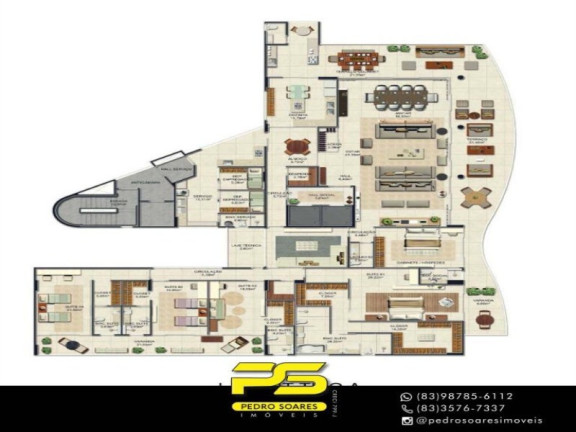 Imagem Apartamento com 4 Quartos à Venda, 510 m² em Altiplano Cabo Branco - João Pessoa Imagem Apartamento com 4 Quartos à Venda, 510 m² em Altiplano Cabo Branco - João Pessoa