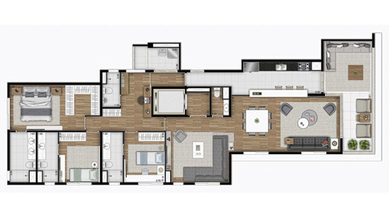 Imagem Apartamento com 4 Quartos à Venda, 180 m² em Perdizes - São Paulo