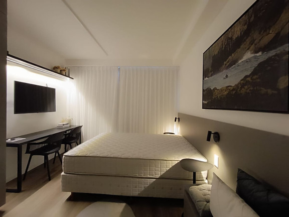 Imagem Apartamento com 1 Quarto para Alugar, 24 m² em Campo Belo - São Paulo Imagem Apartamento com 1 Quarto para Alugar, 24 m² em Campo Belo - São Paulo