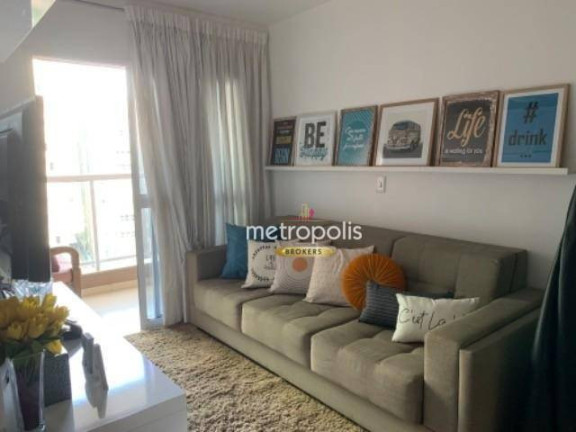 Apartamento com 2 Quartos à Venda, 62 m² em Vila Guiomar - Santo André