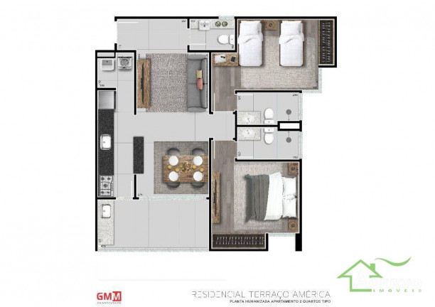 Imagem Apartamento com 2 Quartos à Venda, 74 m² em São Mateus - Juiz De Fora Imagem Apartamento com 2 Quartos à Venda, 74 m² em São Mateus - Juiz De Fora