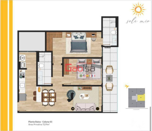 Imagem Apartamento com 3 Quartos à Venda, 112 m² em Centro - Cabo Frio Imagem Apartamento com 3 Quartos à Venda, 112 m² em Centro - Cabo Frio
