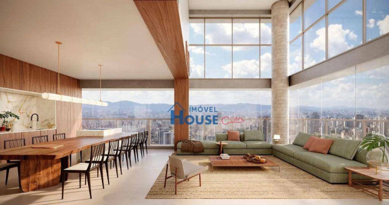 Apartamento com 4 Quartos à Venda, 206 m² em Vila Madalena - São Paulo