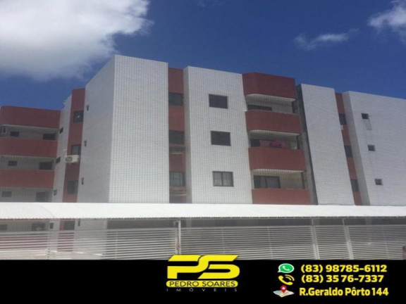 Apartamento com 3 Quartos à Venda, 84 m² em Jardim Cidade Universitária - João Pessoa