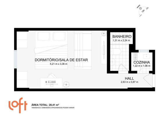 Imagem Imóvel com 1 Quarto à Venda, 27 m² em Flamengo - Rio De Janeiro