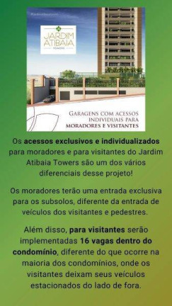 Imagem Apartamento com 3 Quartos à Venda, 106 m² em Jardim Alvinópolis - Atibaia