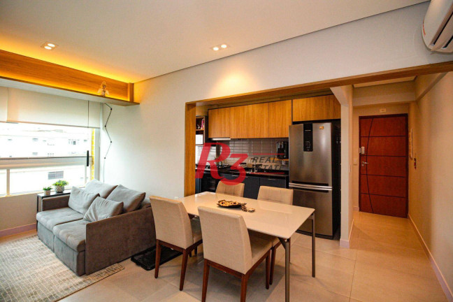 Imagem Apartamento com 2 Quartos à Venda, 73 m² em Campo Grande - Santos