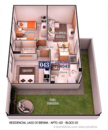 Imagem Apartamento com 2 Quartos à Venda, 41 m² em Cidade Industrial 2 - Londrina Imagem Apartamento com 2 Quartos à Venda, 41 m² em Cidade Industrial 2 - Londrina