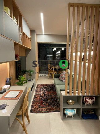 Imagem Apartamento com 1 Quarto à Venda, 43 m² em Brooklin - São Paulo Imagem Apartamento com 1 Quarto à Venda, 43 m² em Brooklin - São Paulo