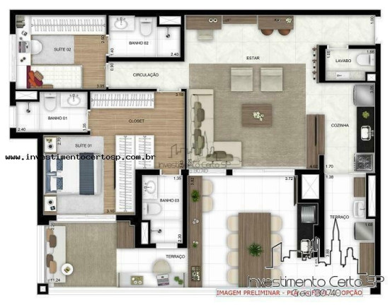 Imagem Apartamento com 3 Quartos à Venda, 117 m² em Belenzinho - São Paulo Imagem Apartamento com 3 Quartos à Venda, 117 m² em Belenzinho - São Paulo