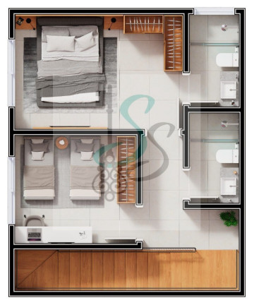 Imagem Casa com 2 Quartos à Venda, 63 m² em Cidade Satélite íris - Campinas
