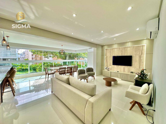 Apartamento com 3 Quartos à Venda, 135 m² em Enseada - Guarujá