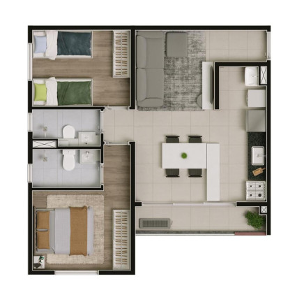 Imagem Apartamento com 2 Quartos à Venda, 85 m² em Fazenda Santa Rita - Conjunto Residencial Alto Oriente - Goiânia Imagem Apartamento com 2 Quartos à Venda, 85 m² em Fazenda Santa Rita - Conjunto Residencial Alto Oriente - Goiânia