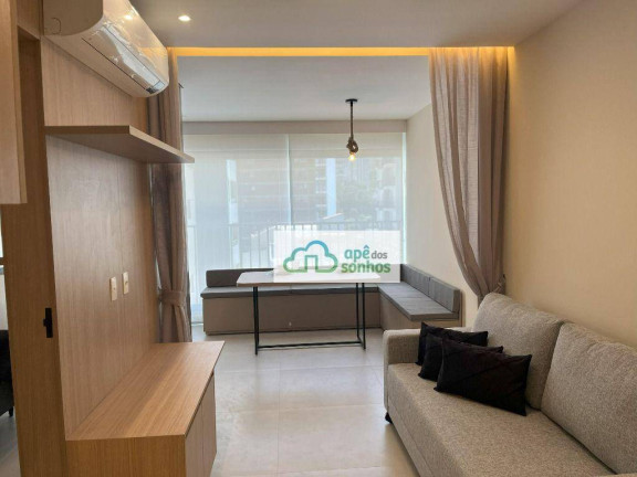 Apartamento com 1 Quarto para Alugar, 42 m² em Paraíso - São Paulo
