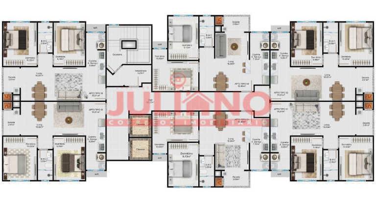 Imagem Apartamento com 2 Quartos à Venda, 56 m² em São Bento Do Sul Imagem Apartamento com 2 Quartos à Venda, 56 m² em São Bento Do Sul