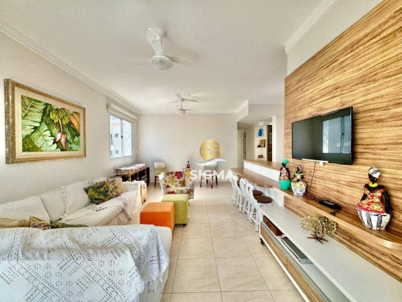 Apartamento com 3 Quartos à Venda, 126 m² em Jardim Astúrias - Guarujá