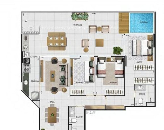 Imagem Apartamento com 3 Quartos à Venda, 114 m² em Tijuca - Rio De Janeiro