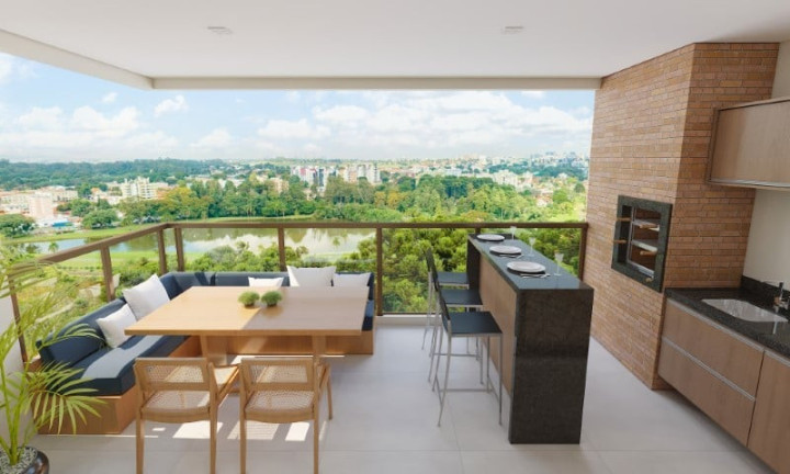 Imagem Cobertura com 3 Quartos à Venda, 166 m² em Bacacheri - Curitiba