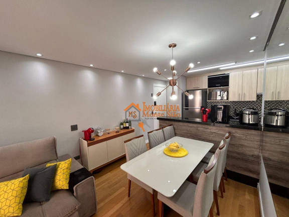 Apartamento com 3 Quartos à Venda, 62 m² em Jardim Bela Vista - Guarulhos