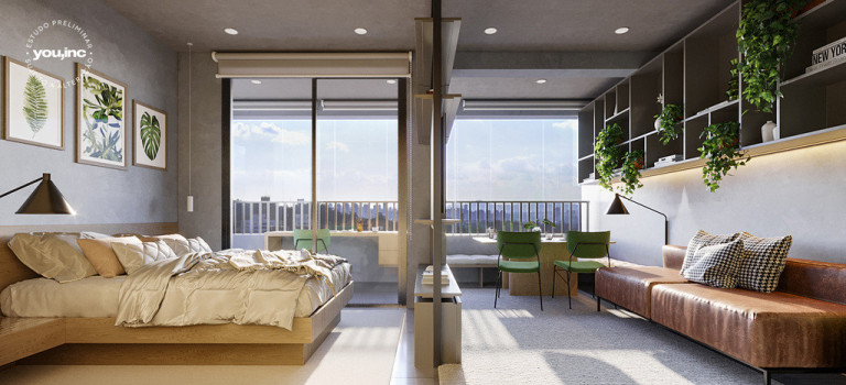 Imagem Apartamento com 1 Quarto à Venda, 23 m² em Higienópolis - São Paulo Imagem Apartamento com 1 Quarto à Venda, 23 m² em Higienópolis - São Paulo