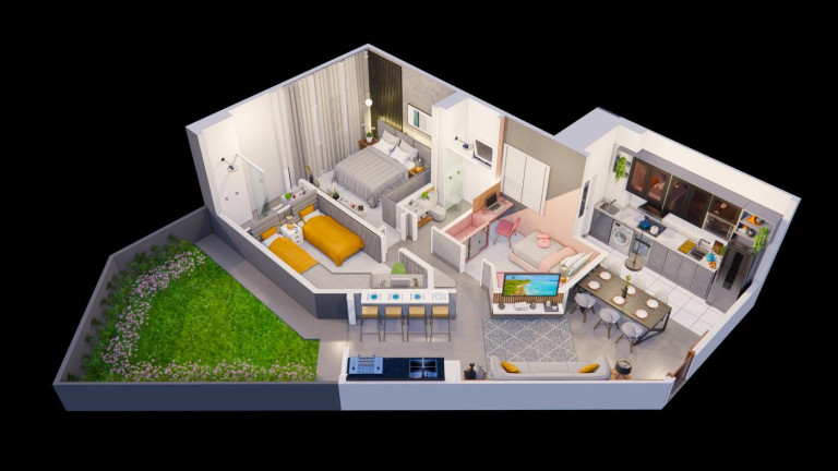 Imagem Apartamento com 2 Quartos à Venda, 59 m² em Jardim Polo Centro - Foz Do Iguaçu Imagem Apartamento com 2 Quartos à Venda, 59 m² em Jardim Polo Centro - Foz Do Iguaçu