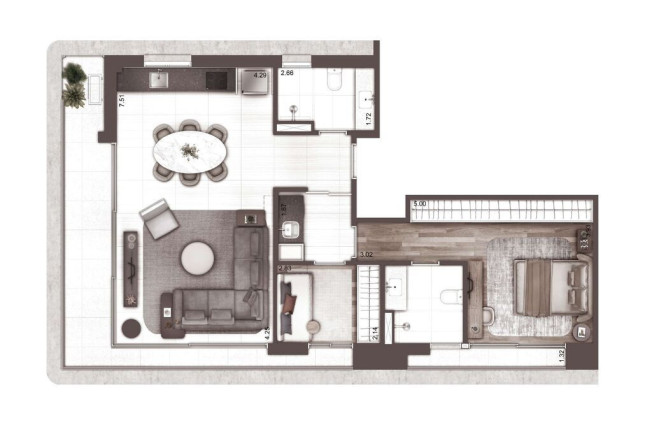Imagem Studio com 1 Quarto à Venda, 32 m² em Higienópolis - São Paulo Imagem Studio com 1 Quarto à Venda, 32 m² em Higienópolis - São Paulo