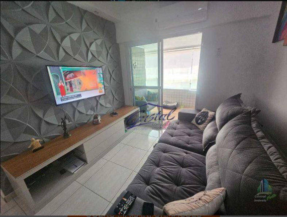 Imagem Apartamento com 2 Quartos à Venda, 73 m² em Canto Do Forte - Praia Grande