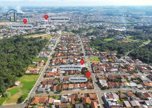 Imagem Terreno à Venda, 252 m² em Vila São João - Irati Imagem Terreno à Venda, 252 m² em Vila São João - Irati