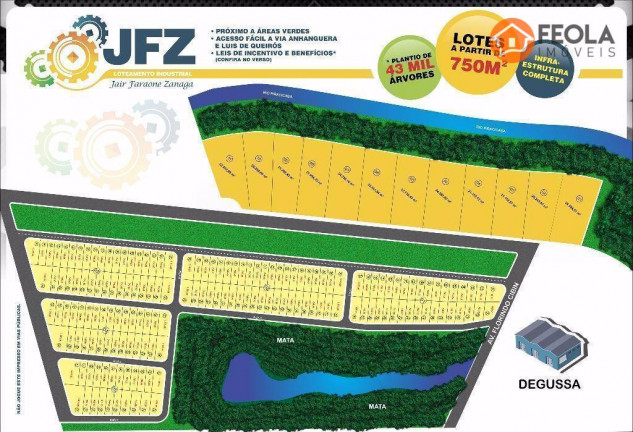 Imagem Terreno à Venda, 750 m² em Americana - Americana Imagem Terreno à Venda, 750 m² em Americana - Americana