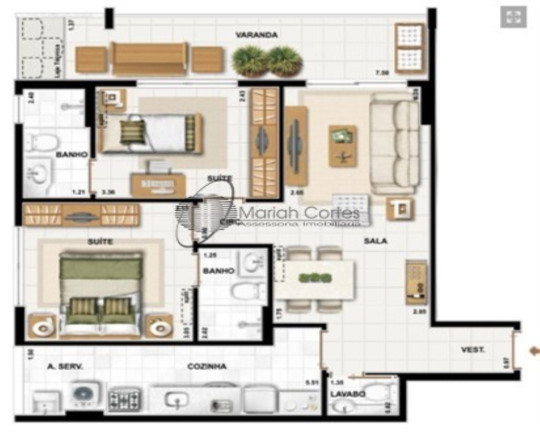 Imagem Imóvel com 2 Quartos à Venda, 71 m² em Icaraí - Niterói Imagem Imóvel com 2 Quartos à Venda, 71 m² em Icaraí - Niterói