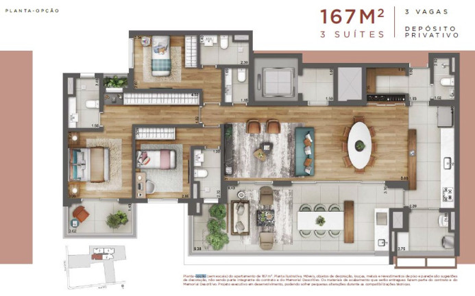 Imagem Apartamento com 4 Quartos à Venda, 167 m² em Vila Romana - São Paulo
