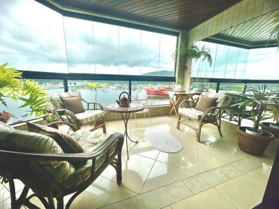 Foto do imóvel Apartamento com 3 Quartos à Venda, 200 m² em Ponta Da Praia - Santos