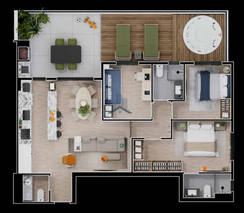 Imagem Apartamento com 2 Quartos à Venda, 73 m² em Costa E Silva - Joinville Imagem Apartamento com 2 Quartos à Venda, 73 m² em Costa E Silva - Joinville